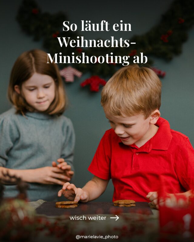 So läuft ein Weihnachts-Minishooting bei uns ab 👇 1. Kekse mit Marillenmarmelade zusammenkleben 2. Staubzucker drübersieben (und daneben) 3. Naschen…