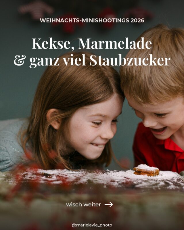 Kekse zusammenkleben, Marillenmarmelade naschen und Staubzucker durchs Sieb rieseln lassen – genau so schauen unsere Weihnachts-Minishootings heuer aus. 🍪✨ Ihr…